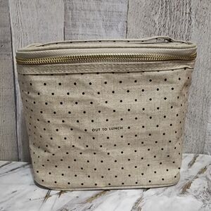✨️Kate Spade New York "Out To Lunch" Insulated Lunch Tote – Deco Dots 🖤👜